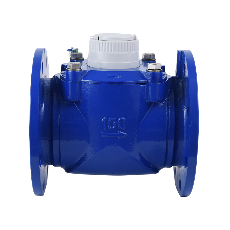 WPD/DN40-DN200 R200 Horizontaler Spiralflügel-Wasserzähler mit großem Bereich